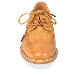 Veterschoenen KASTANJEBRUIN