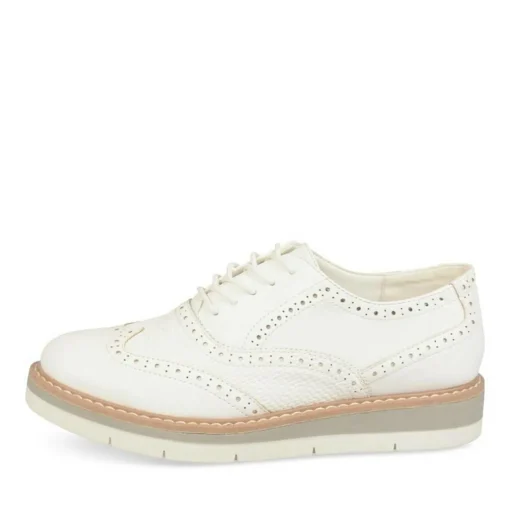 Veterschoenen WIT