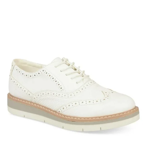 Veterschoenen WIT