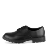 Veterschoenen ZWART