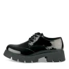 Veterschoenen ZWART