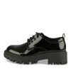 Veterschoenen ZWART