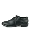 Veterschoenen ZWART