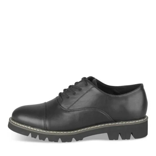 Veterschoenen ZWART