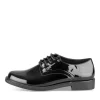 Veterschoenen ZWART
