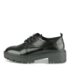 Veterschoenen ZWART
