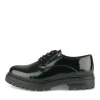 Veterschoenen ZWART