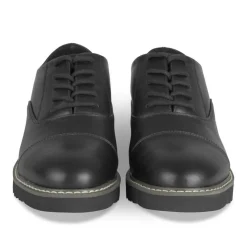 Veterschoenen ZWART