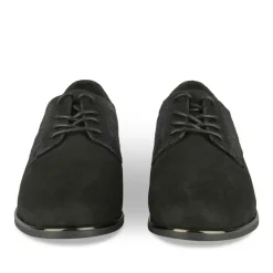 Veterschoenen ZWART