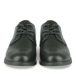 Veterschoenen ZWART