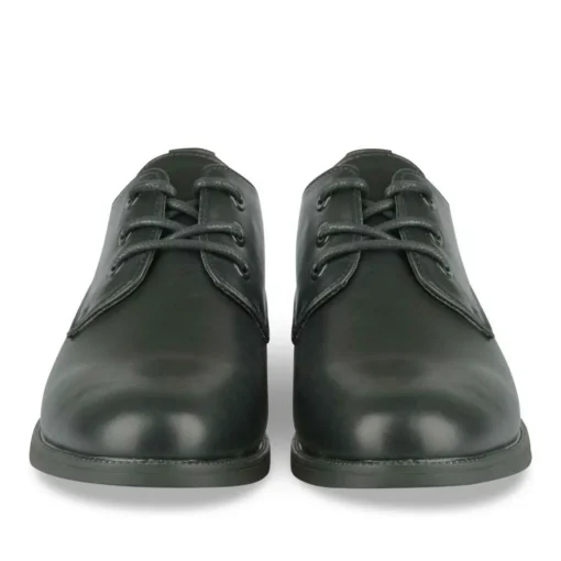 Veterschoenen ZWART