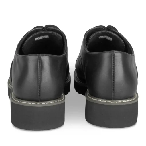 Veterschoenen ZWART