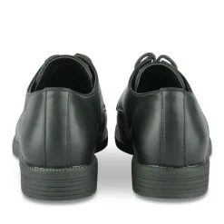 Veterschoenen ZWART