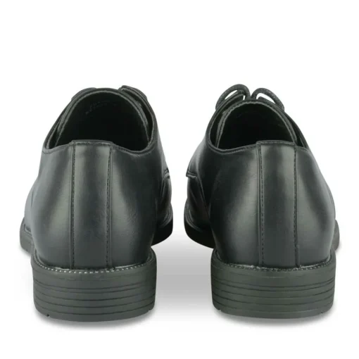 Veterschoenen ZWART