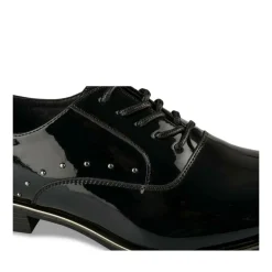 Veterschoenen ZWART