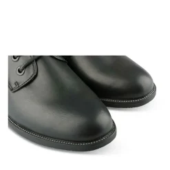 Veterschoenen ZWART
