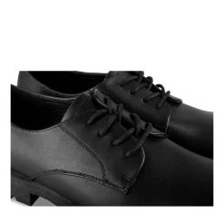 Veterschoenen ZWART