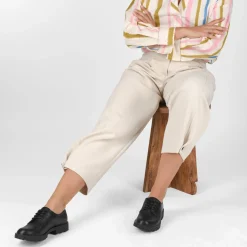 Veterschoenen ZWART